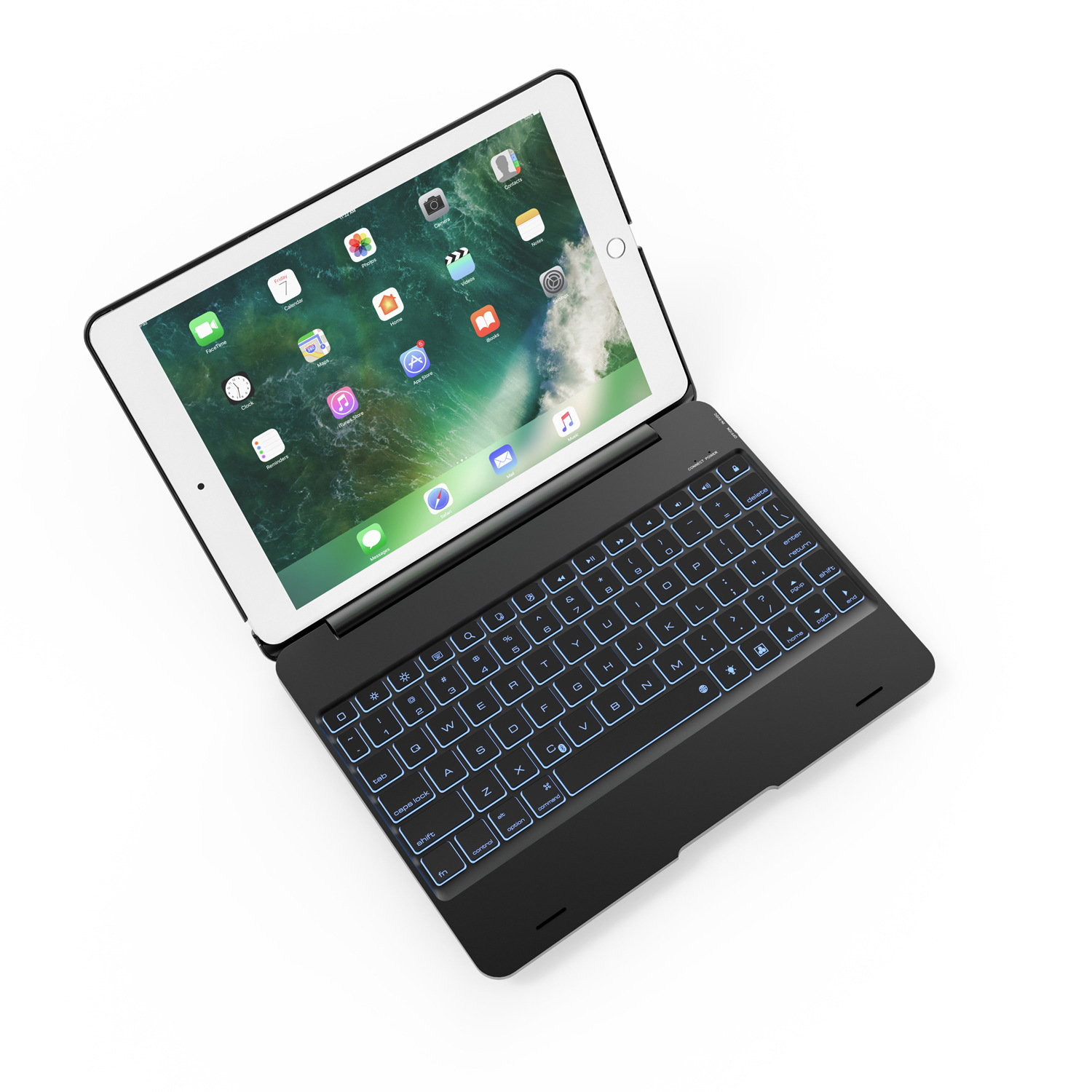 direct deal iPadair1/2Pro9.7 "Magnetic attraction slot Bluetooth Keyboard F17 Bluetooth Keyboard