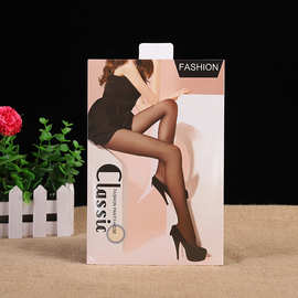通用丝袜包装盒 性感长丝袜包装纸盒连裤袜丝袜盒现货可定制LOGO