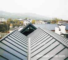 酒店別墅屋面板 鋁鎂錳立邊咬合屋面板系統 屋面安裝