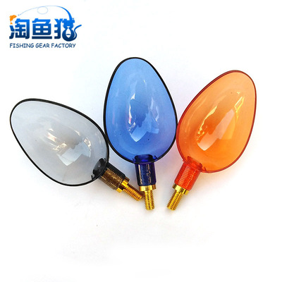 彩色打窩勺 釣魚抛餌勺 大小勺頭 兩節打窩勺 撒餌勺 漁具批發