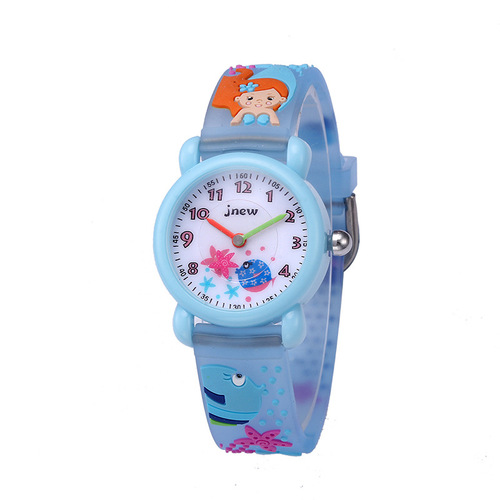 Factory direct sales children's cartoon watch student quartz watch girl silicone jelly watch personalized watch