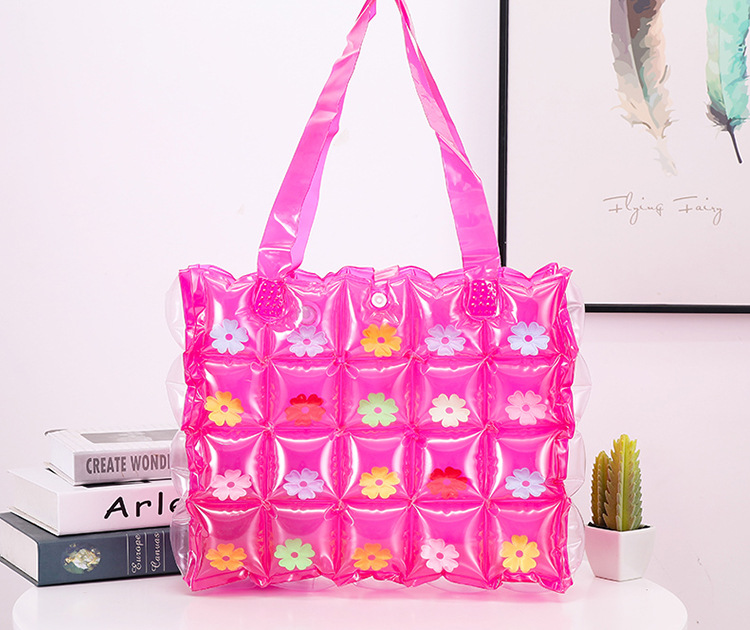 Cute Solid Color Pillow Shape Open Square Bag display picture 3