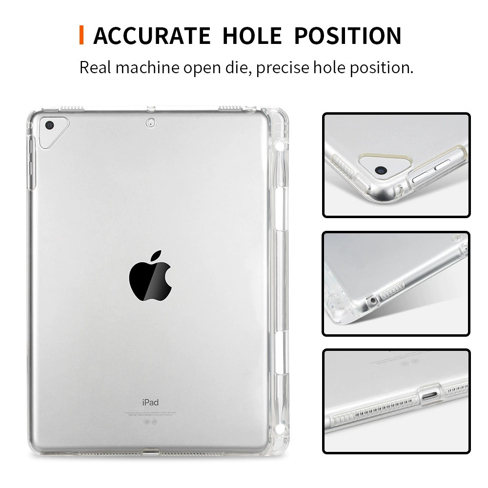 2021 iPad Pro 11 GM TPU слот для стилуса 10.2 защитный чехол 9.7 противоударный AIR2 прозрачный мягкий чехол mini6