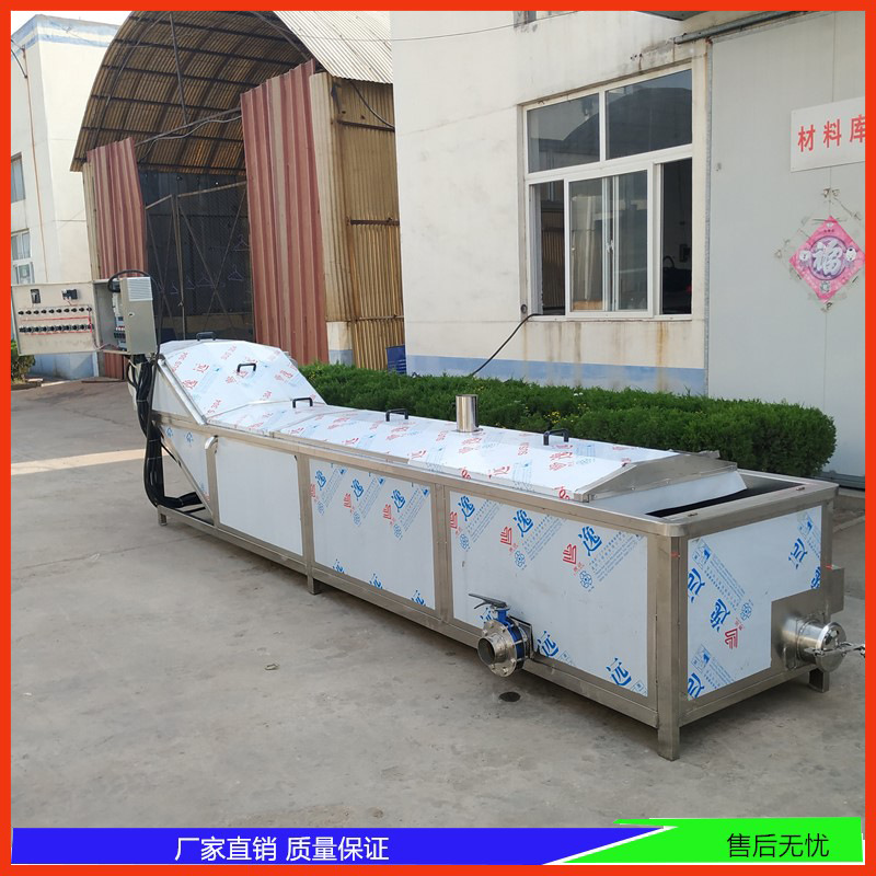 金针菇漂烫机 果蔬蒸煮杀青流水线 全自动定制食用菌成套加工设备