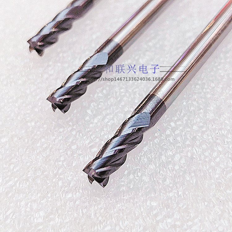 55度钨钢铣刀平底铣刀立铣刀微颗粒硬质合金铣刀四刃4.0*4*50*4F