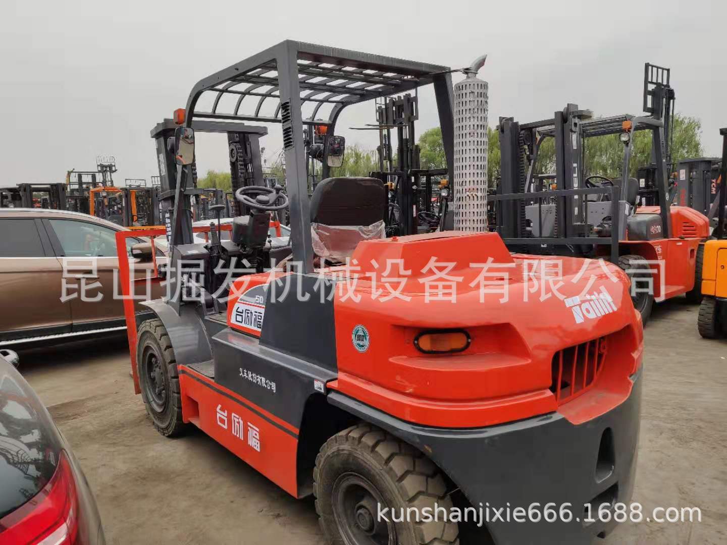 二手台励福5吨3吨叉车，合力3.5吨叉车 丰田5吨叉车