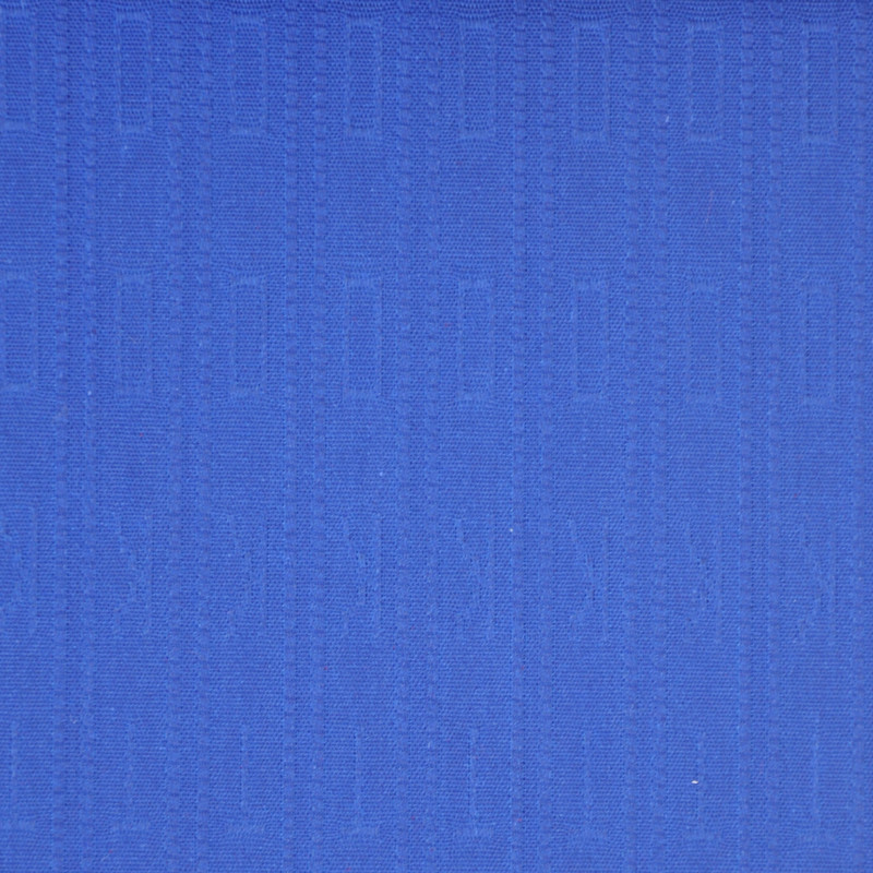 厂家直销 涤棉跆拳道面料 TKD 蓝色现货 现货tc硬挺透气布料