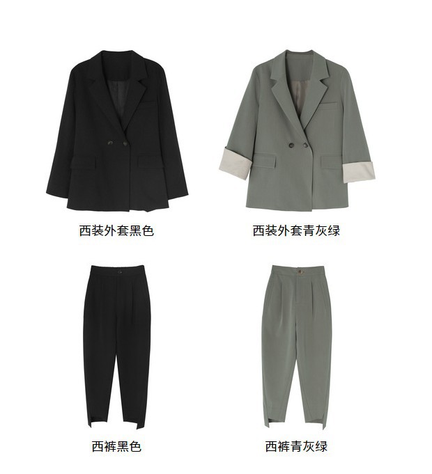 Costume femme en Mélange de coton - Ref 3333888 Image 7