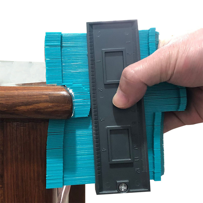 新款仿形规万能量规不规则轮廓量规弧度尺轮廓规取型器120mm批发