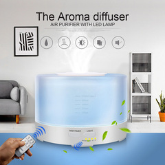 Aromatherapy Diffuser 500ML Wood Grain Aromatherapy Humidifier Diffuser New Air Atomizing Humidifier with Remote Control