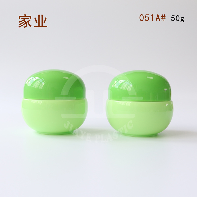 豆苗图型膏霜瓶 面霜瓶罐 润肤霜罐 儿童膏霜瓶   源头厂家