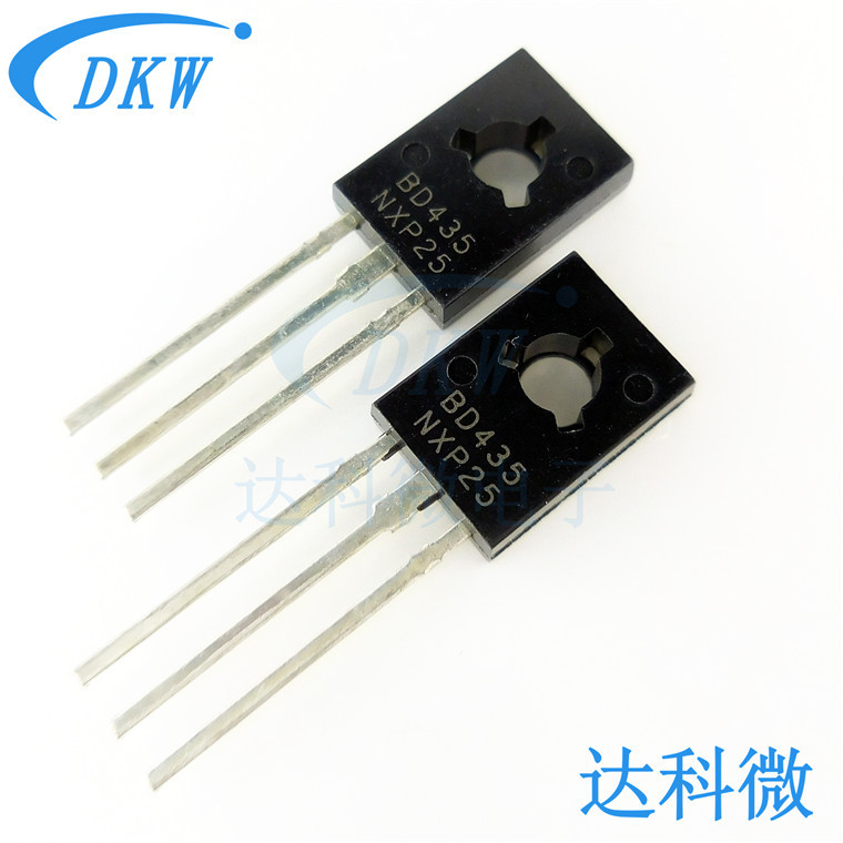 BD435 BD435 TO-126直插 功率晶体三极管 ST/意法 全新现货
