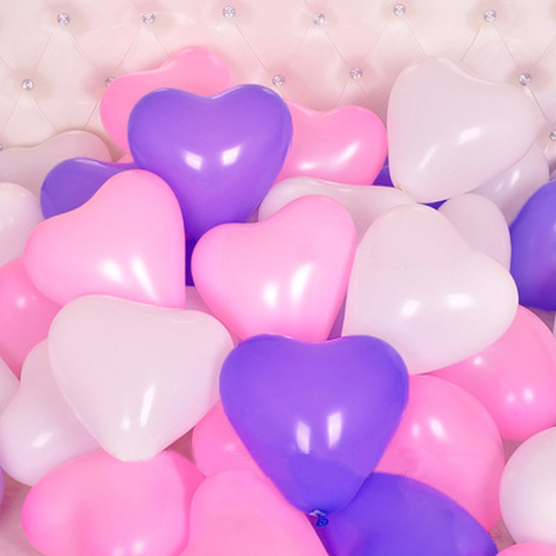 Balloon heart shaped
