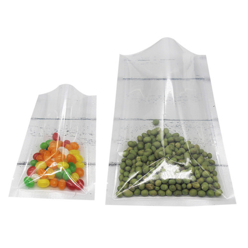 Transparent plastic bag, glossy surface vacuum bag, three-side sealed flat pocket, meat product cooked food preservation inner bag, laminated food bag