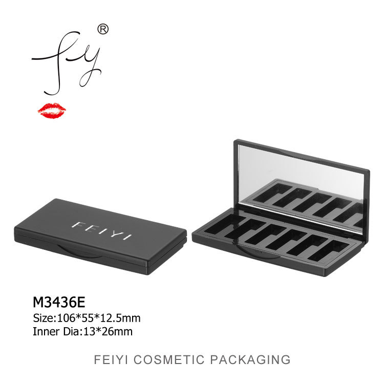 高端化妆品包材 6色内格 精美方形眼影盒 批发直销 M3436E