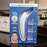 Электрический очищатель пор DermaSuction, удаление черных точек, ABS-мотор, беспроводной всасывающий (портативный)
