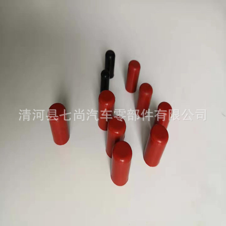 汽车改装涡轮增压器泄压阀孔塞硅胶帽进气改装硅胶管堵头内径8mm