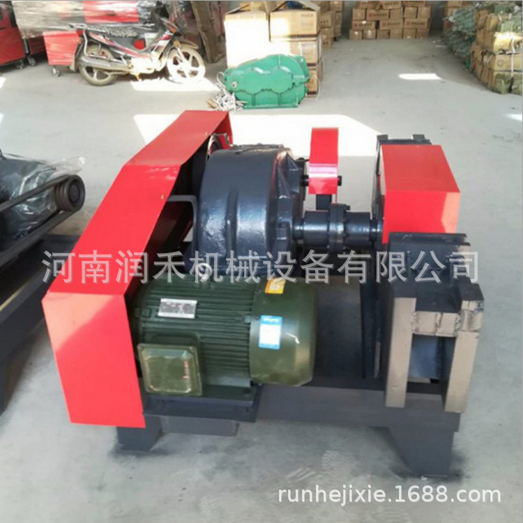 全自动废旧钢筋双头截断机 钢筋切粒机 多根钢筋截断机