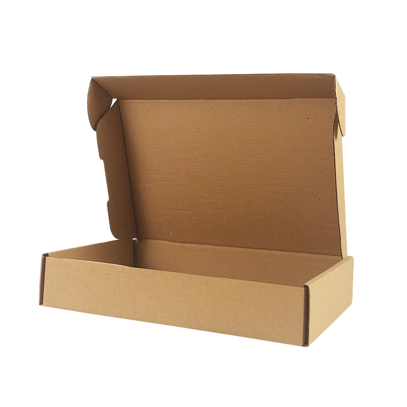 T3飞机盒 数码配件钢化膜纸盒子 加硬瓦楞纸板飞机盒厂家批发