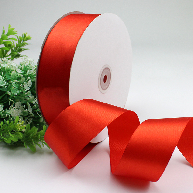 Fábrica al por mayor 1/2/4/5cm cinta de embalaje rojo hilo cinta de embalaje de regalo
