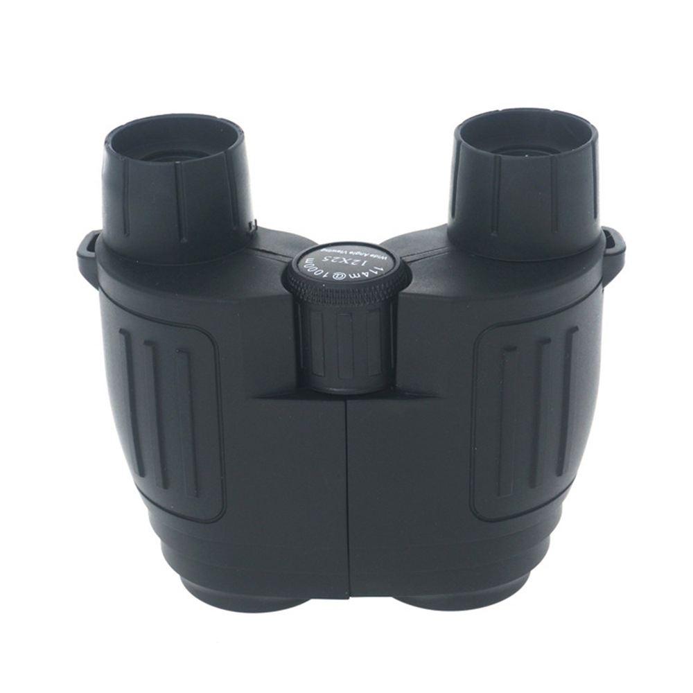 12X25双筒保罗望远镜防滑高倍高清袖珍保罗高清迷你12倍望远镜