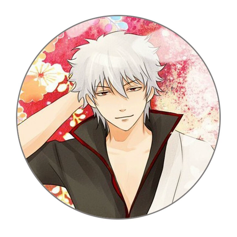 Аниме держатель для телефона, рамка Gintama, ленивый держатель, несколько вариантов, серебристый