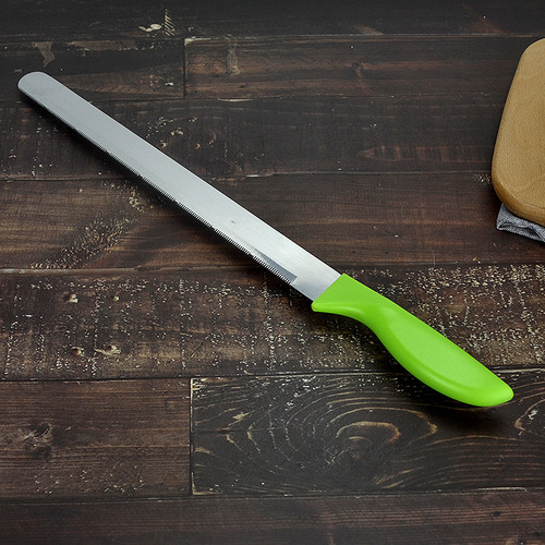 厂家批发面包刀 锯齿不锈钢蛋糕刀吐司切刀 水果刀烘焙厨房工具