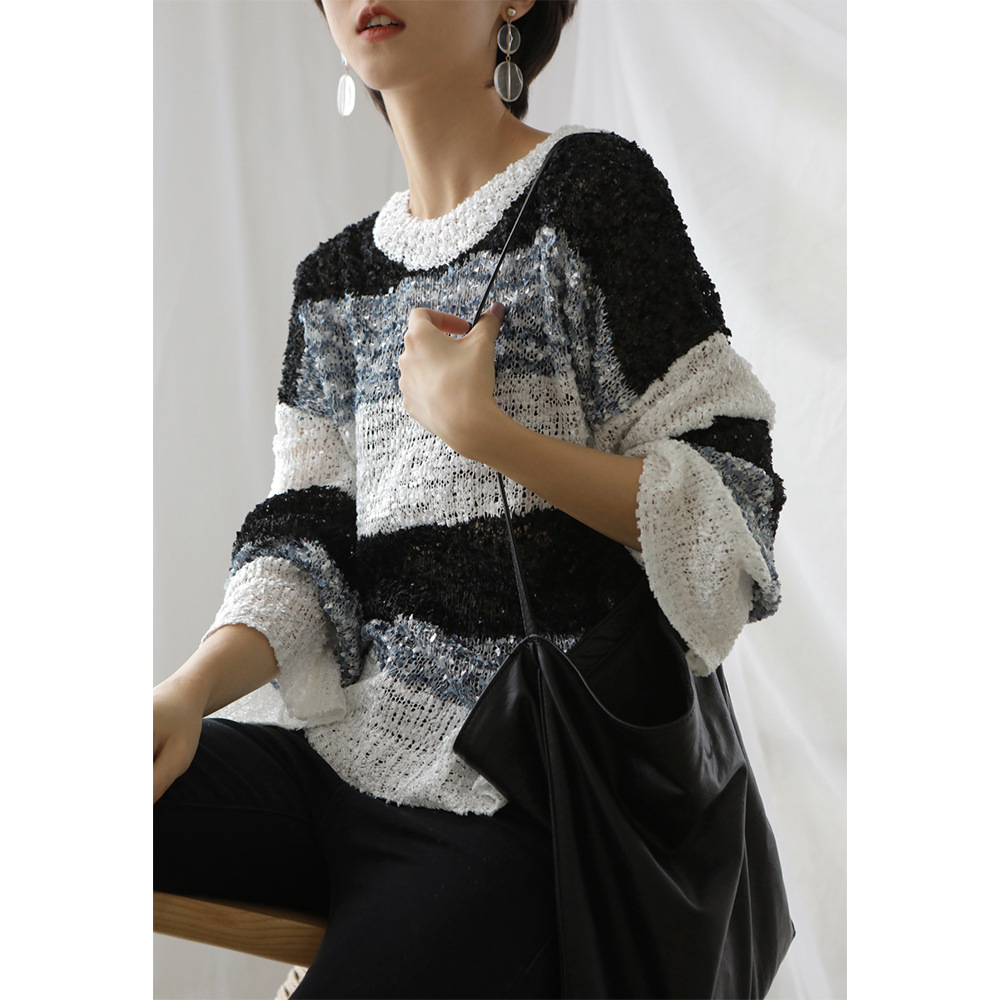 Pull femme en Fibre de polyester Polyester  - Ref 3414624 Image 1