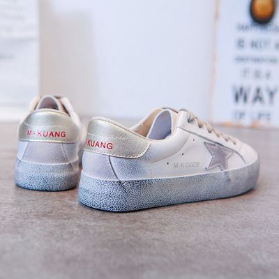 2019 Spring new pattern Korean Edition star Super move canvas shoe Low waterproof On behalf of