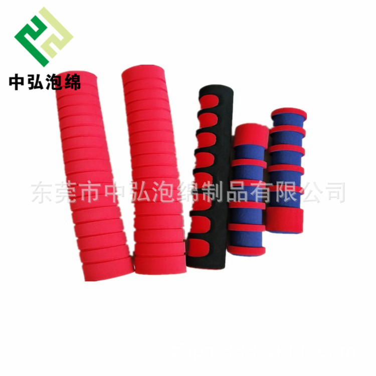 定做彩色橡塑手柄套 nbr橡塑柱子 防滑NBR手把套