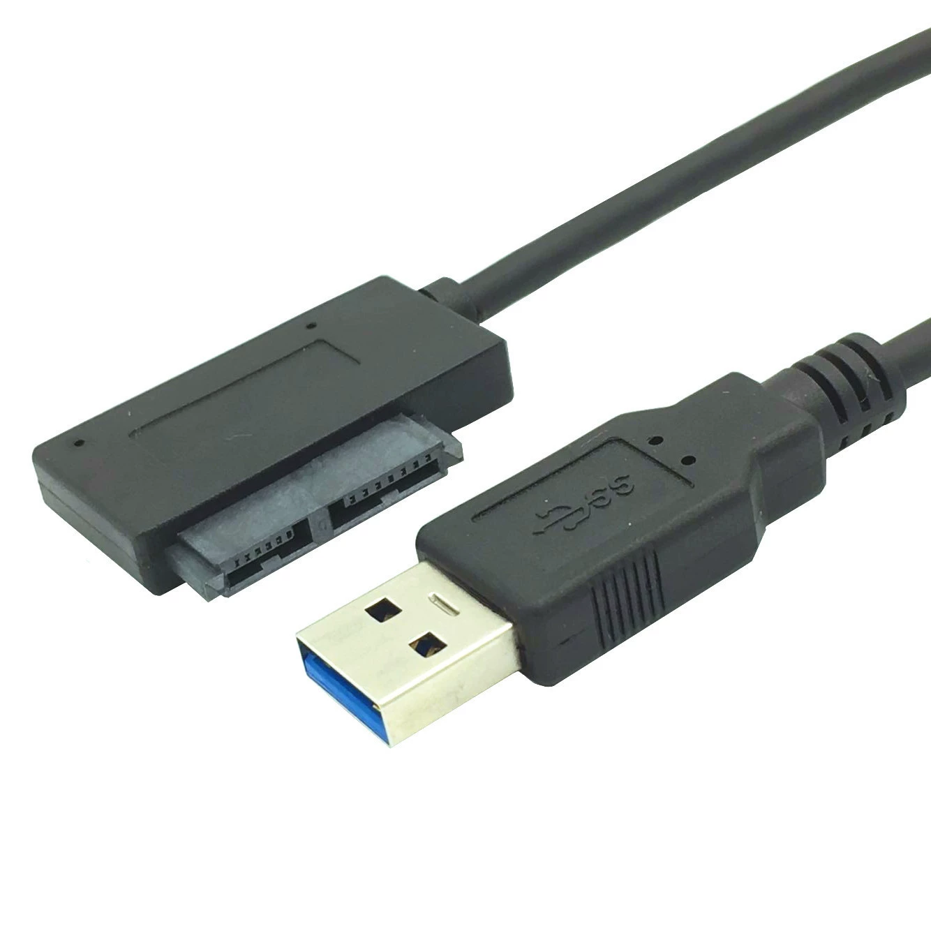 SATA to USB3.0 hard disk transfer data cable outer optical drive box 12.7mm9.5mm easy drive line