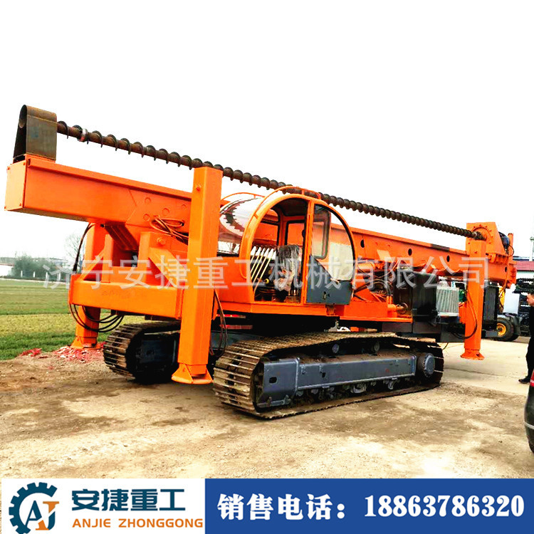 长螺旋打桩机（自装车）