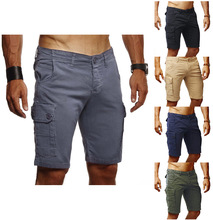 2021夏季外贸工装裤男沙滩裤跨境男装运动短裤休闲裤一件代发
