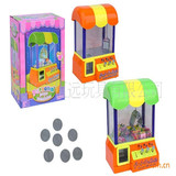 Маленькая мультяшная электрическая кукла, игра-головоломка с музыкой с монетами, игровая приставка, дистанционное управление