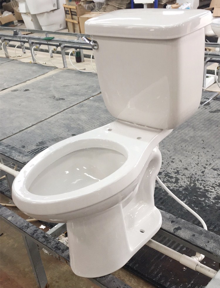 Manufacturer wholesale siphonic split toilet, ceramic seat toilet, simple flush toilet, household flush toilet undefined