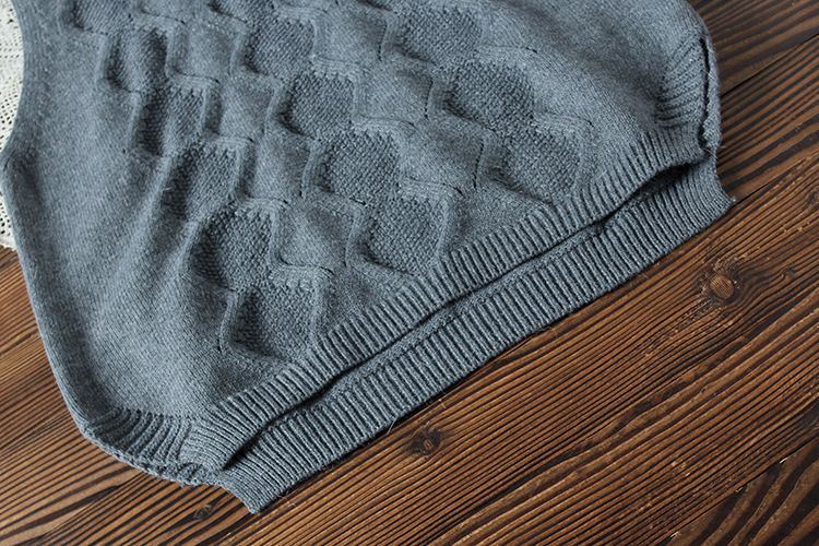 Gilet femme en Mélange de poils de lapin - Ref 3317343 Image 34