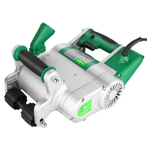 Grooving machine, water and electricity project, dust-free installation, aerated block, foam brick grooving machine, lightweight brick wall forming in one go