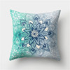 Mandala decorative polyester pillow sleeve home pillow pillow sleeve (excluding pillow core)