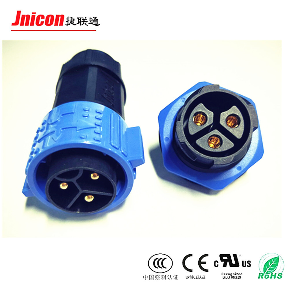 信号基站大功率连接器 配线箱航空插头 配电柜防水接头