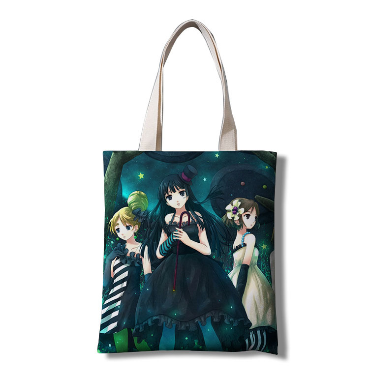 轻音少女  帆布袋手提袋 包包 跨境外贸亚马逊速卖通欧美周边产品