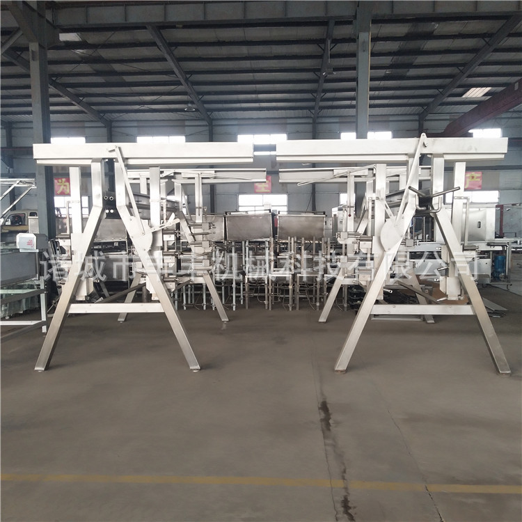 供应鸡鸭鹅立式脱毛机 A字型全自动脱毛机 家禽屠宰机械厂家