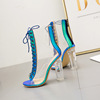 Cool boots foreign trade show shoes cross lace women’s shoes