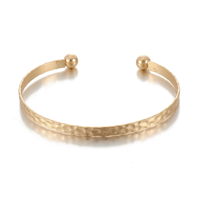 Personalized Retro Metal Water Wave Bracelet Bracelet Set 5 Piece Set wholesales fashion