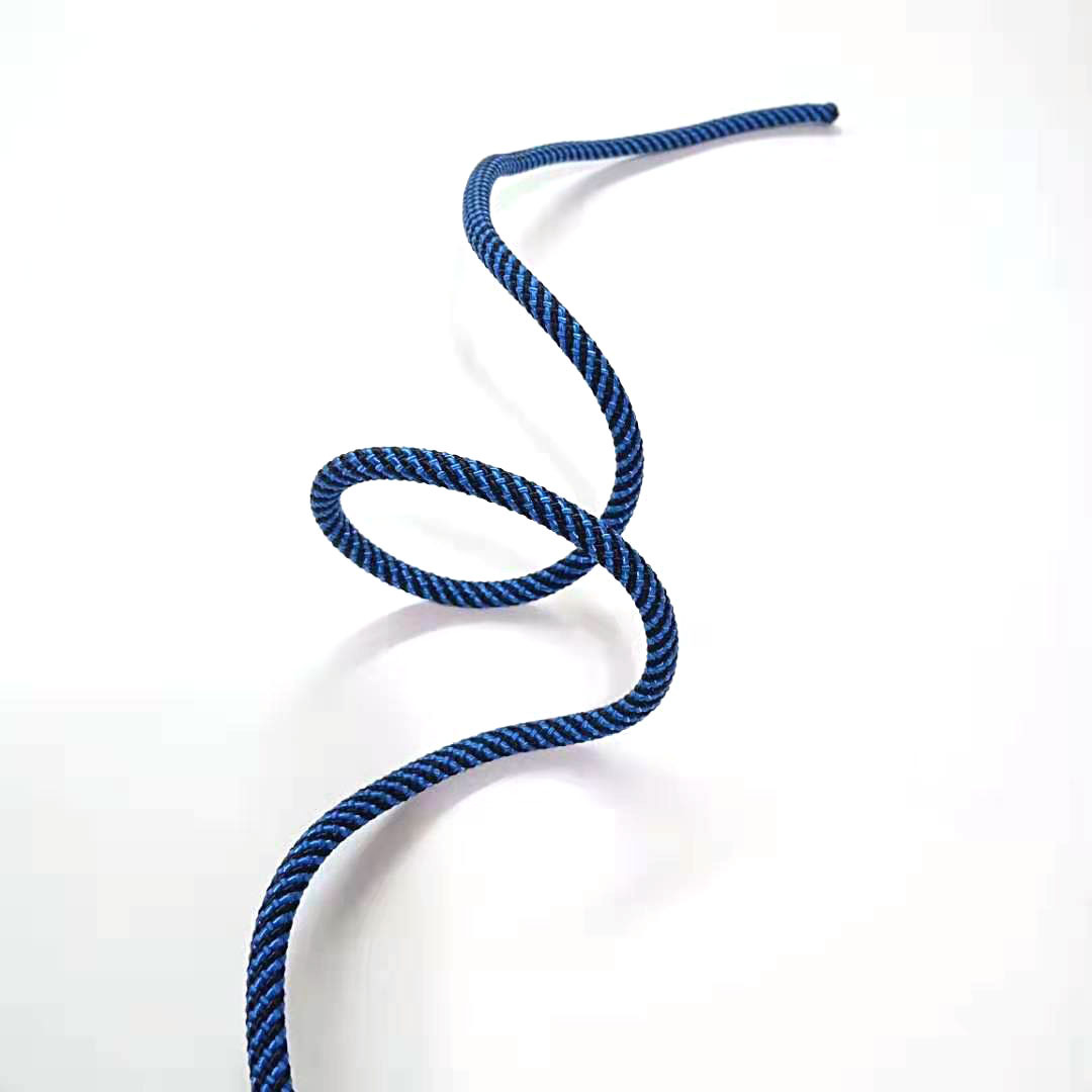 批发帐篷防风拉绳 高强涤纶圆绳 耐磨损编织绳