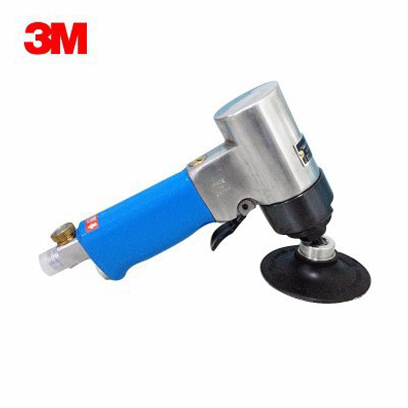 现货正品抛光机3M 7403气动3寸抛光机气动机 研磨机羊毛球打磨机