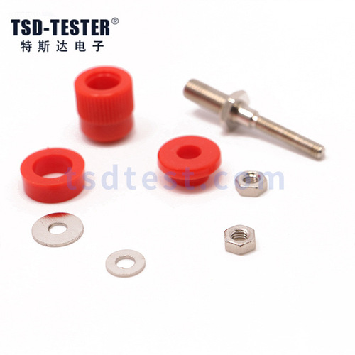 S4828 Pure copper high current 4mm jack screw M4 binding post 24A connector banana panel socket