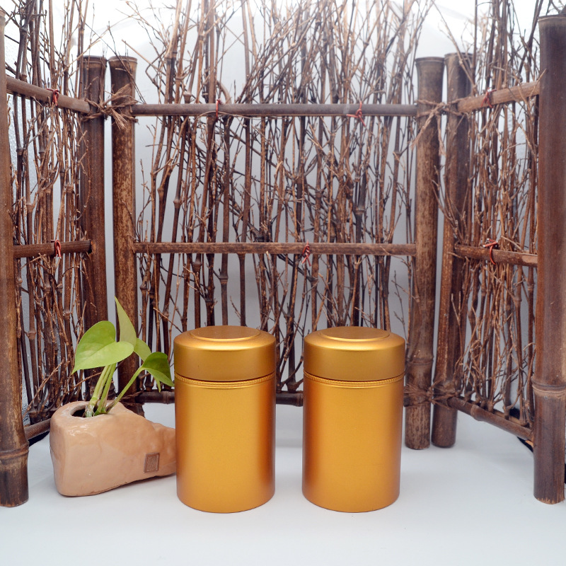 50克铁罐1.30元/个 通版 金属罐 厂家订制 小罐茶 特色小盒包装