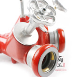 Спиральный распределитель воды прямых продаж с фабрики, распределитель воды для пожаротушения, распределитель воды с задвижкой для пожарной машины