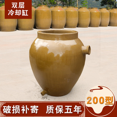 四川酿酒夹缸200型 批发 双层冷却酩镏缸 古代酿酒套缸 提升酒质|ms