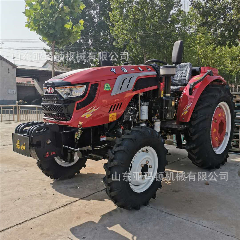 直销泰山中型农用四轮东方红动力四驱904拖拉机出口品质性能稳定